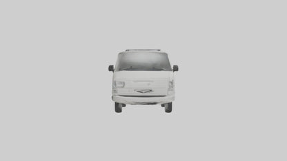 3D model Family Van with Sliding Doors model VR / AR / low-poly