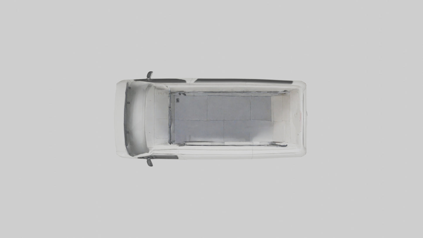 3D model Family Van with Sliding Doors model VR / AR / low-poly