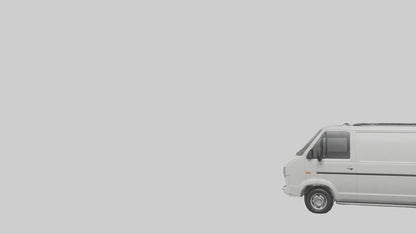 3D model Family Van with Sliding Doors model VR / AR / low-poly