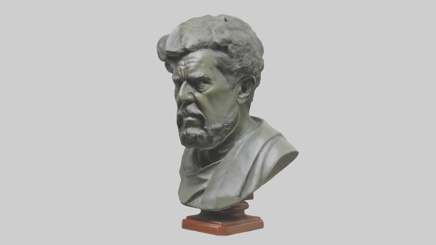 Famous Leader bust model 3D model
