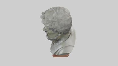 Famous Leader bust model 3D model