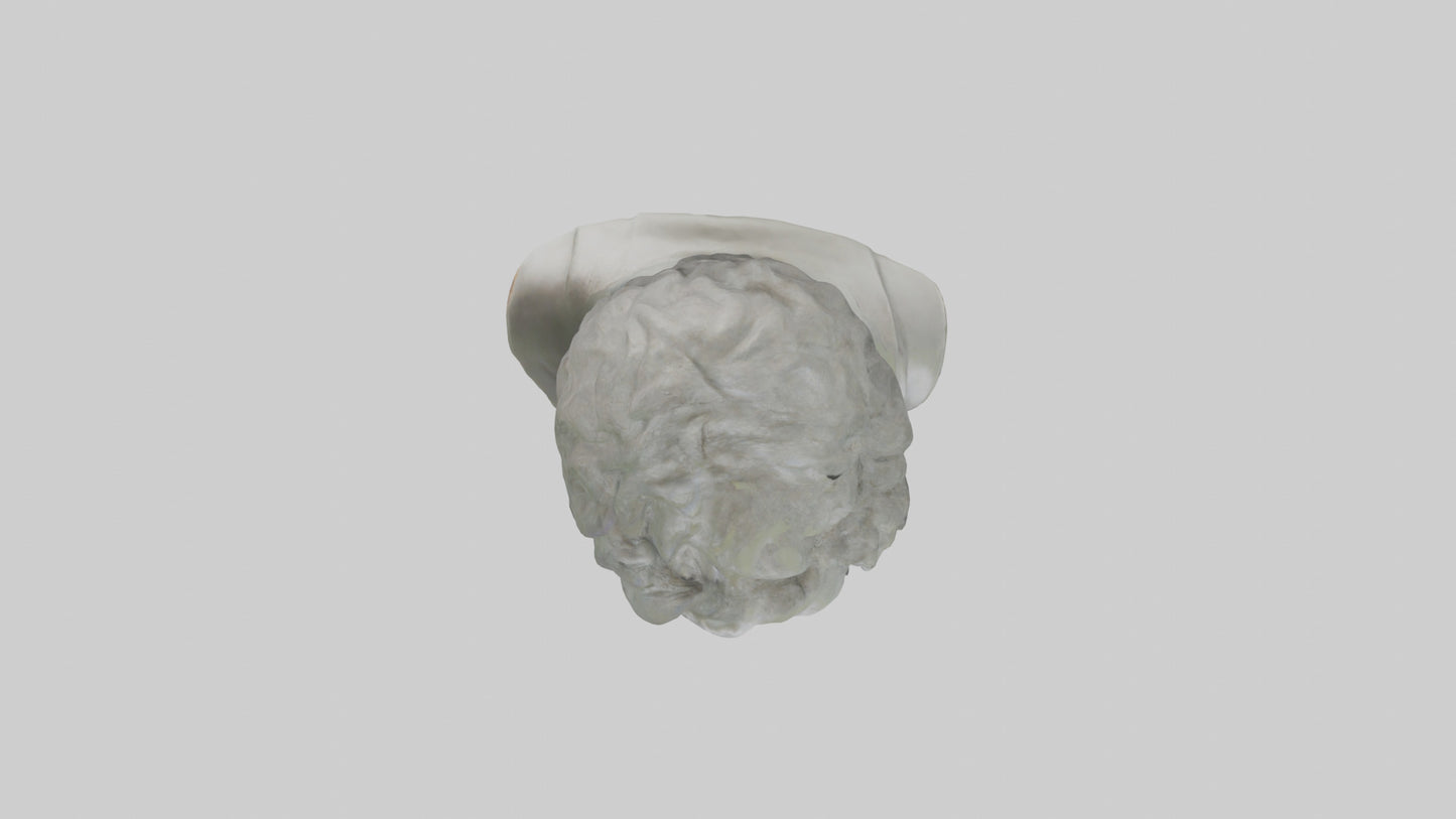 Famous Leader bust model 3D model