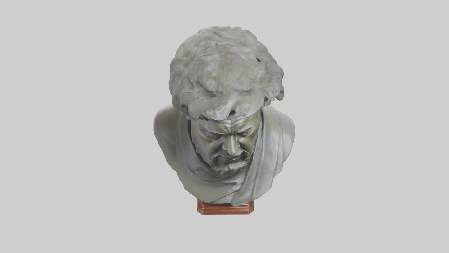 Famous Leader bust model 3D model
