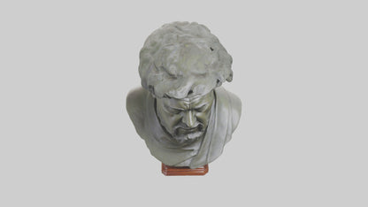 Famous Leader bust model 3D model