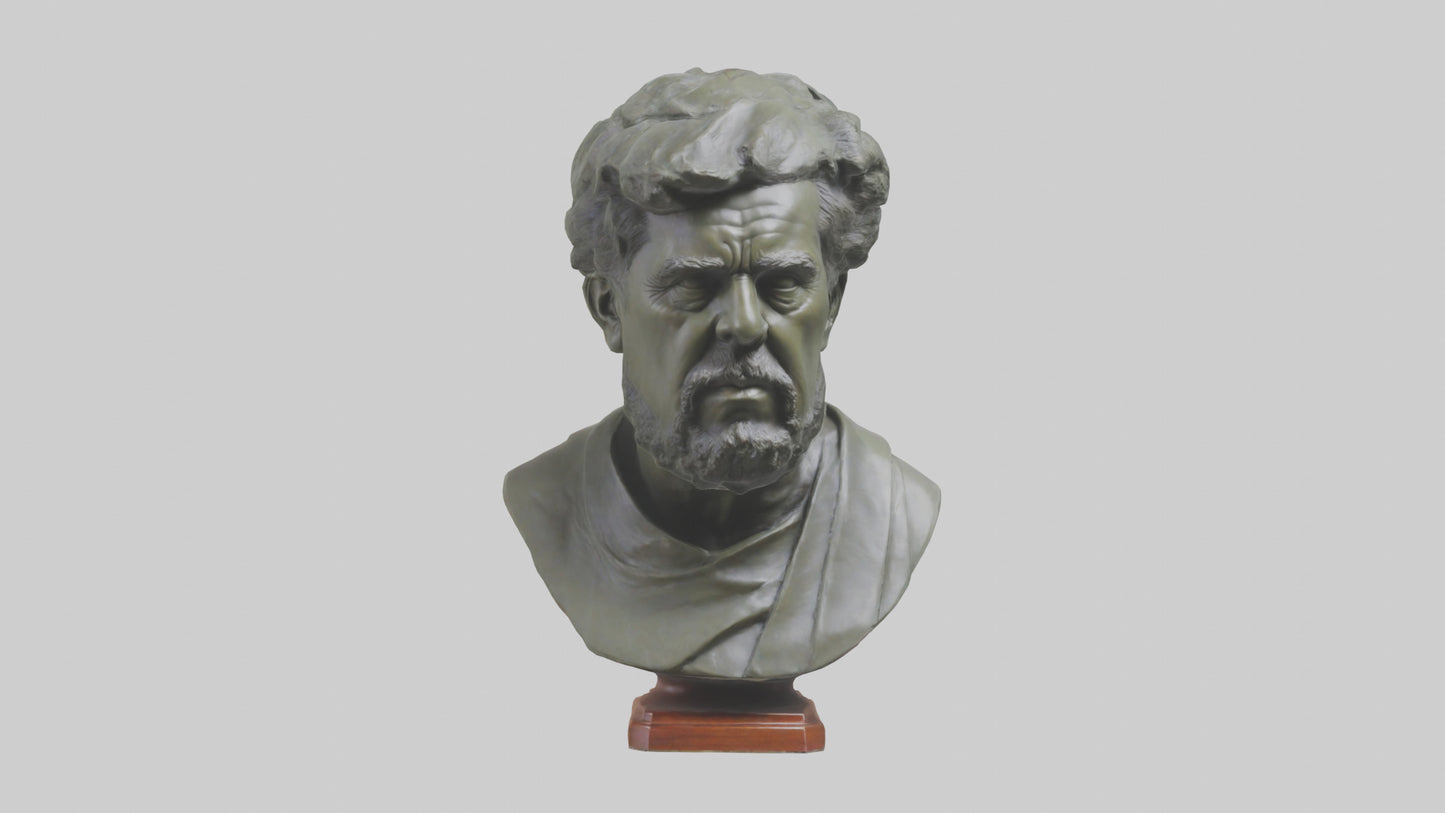 Famous Leader bust model 3D model