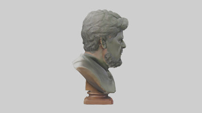 Famous Leader bust model 3D model