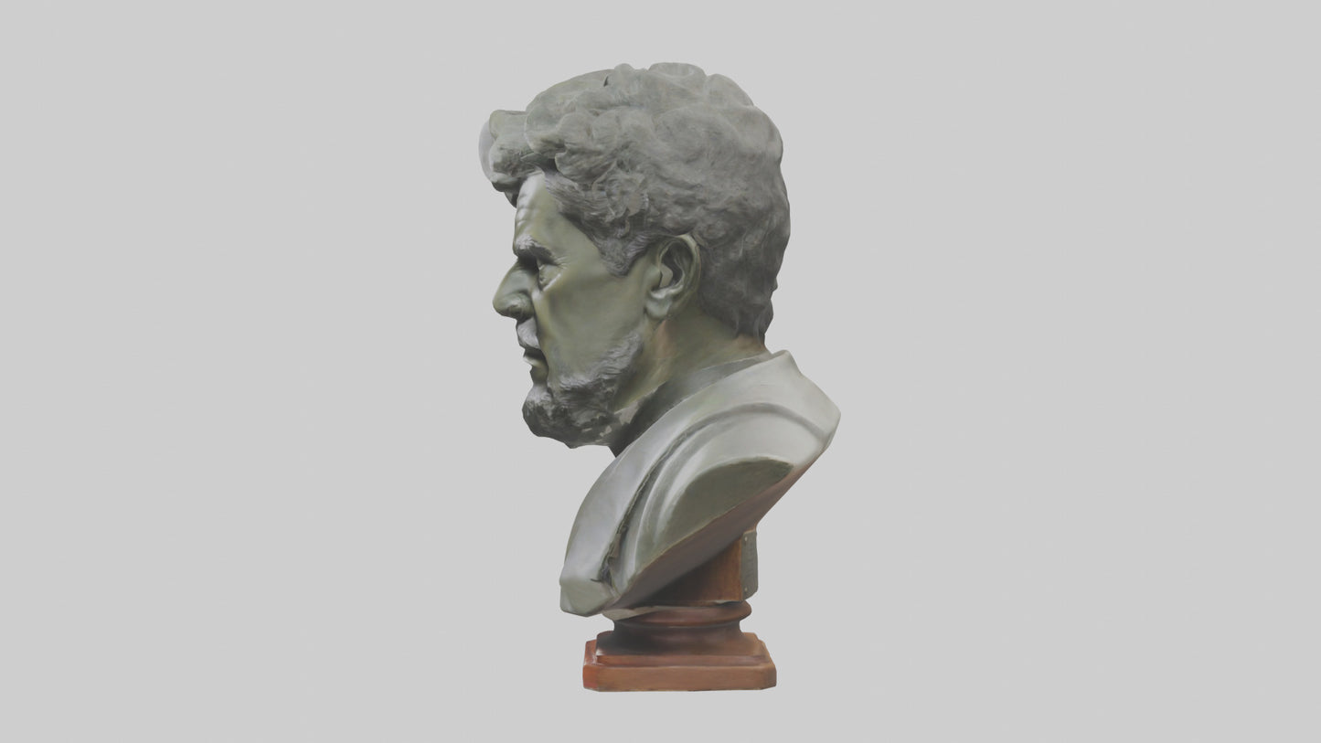 Famous Leader bust model 3D model