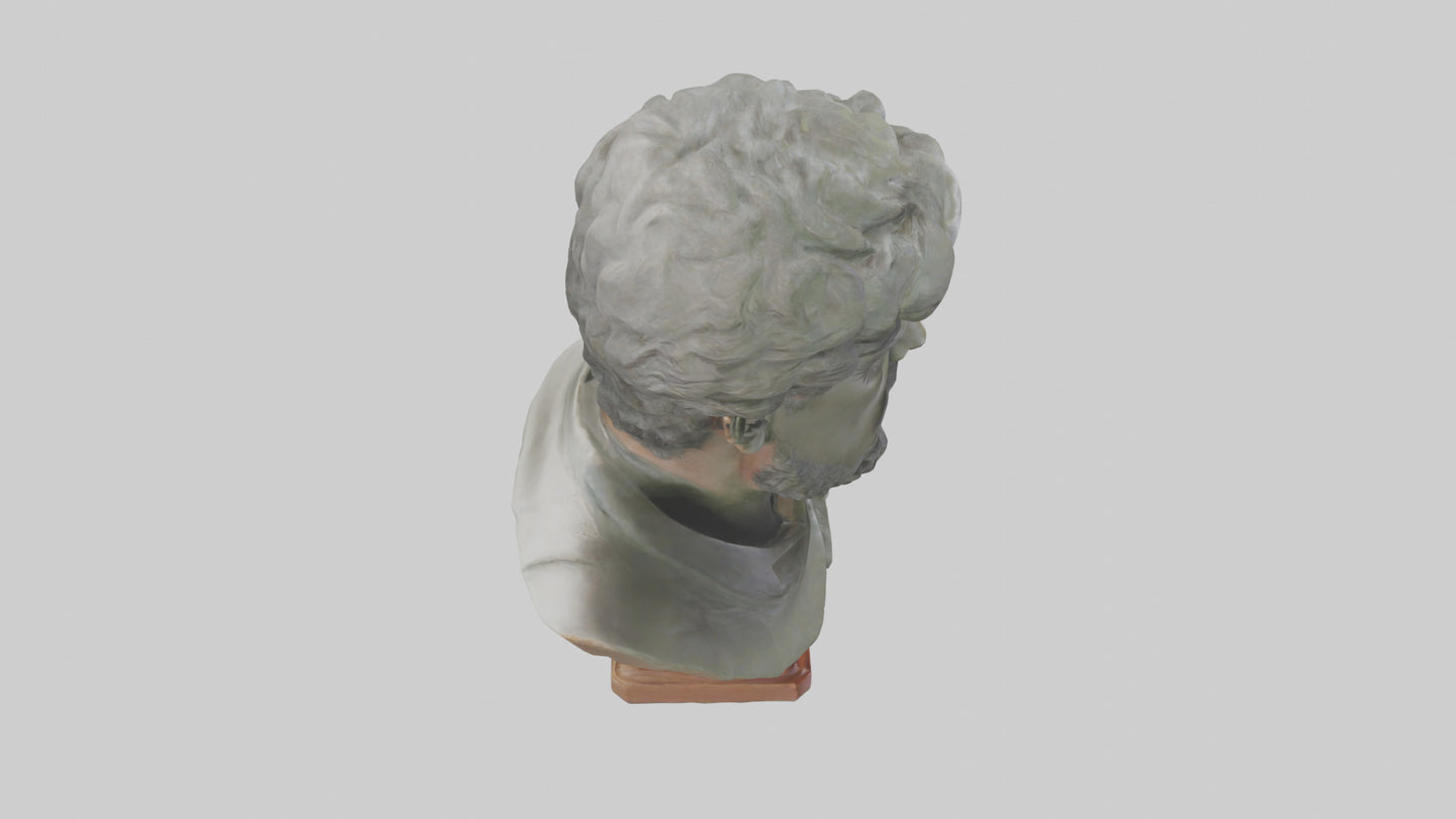Famous Leader bust model 3D model
