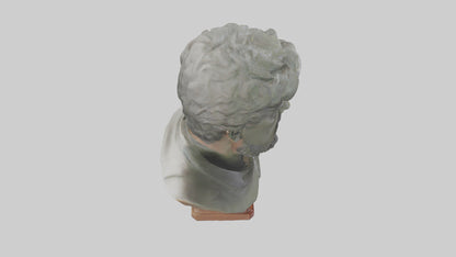 Famous Leader bust model 3D model