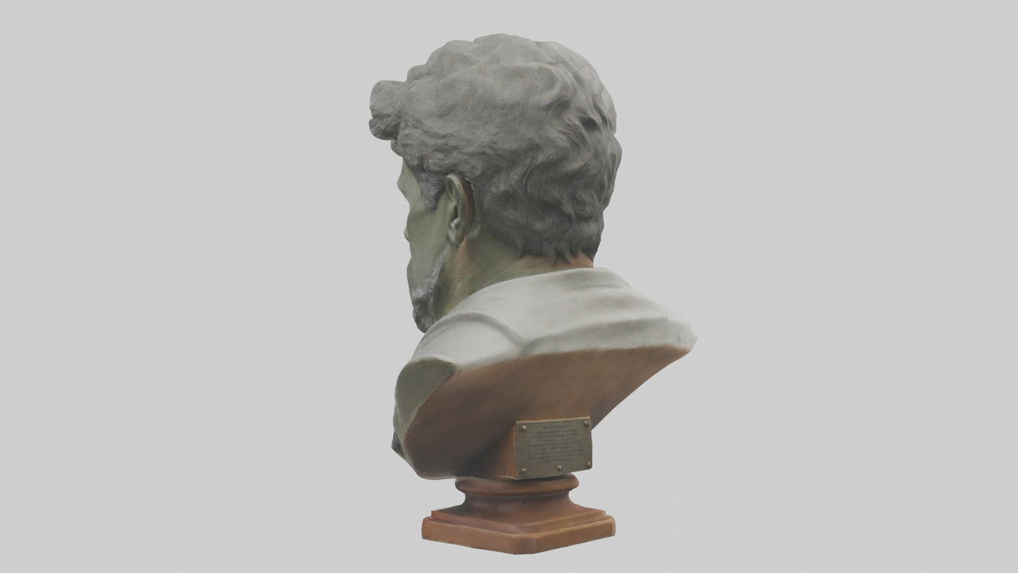 Famous Leader bust model 3D model