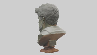 Famous Leader bust model 3D model