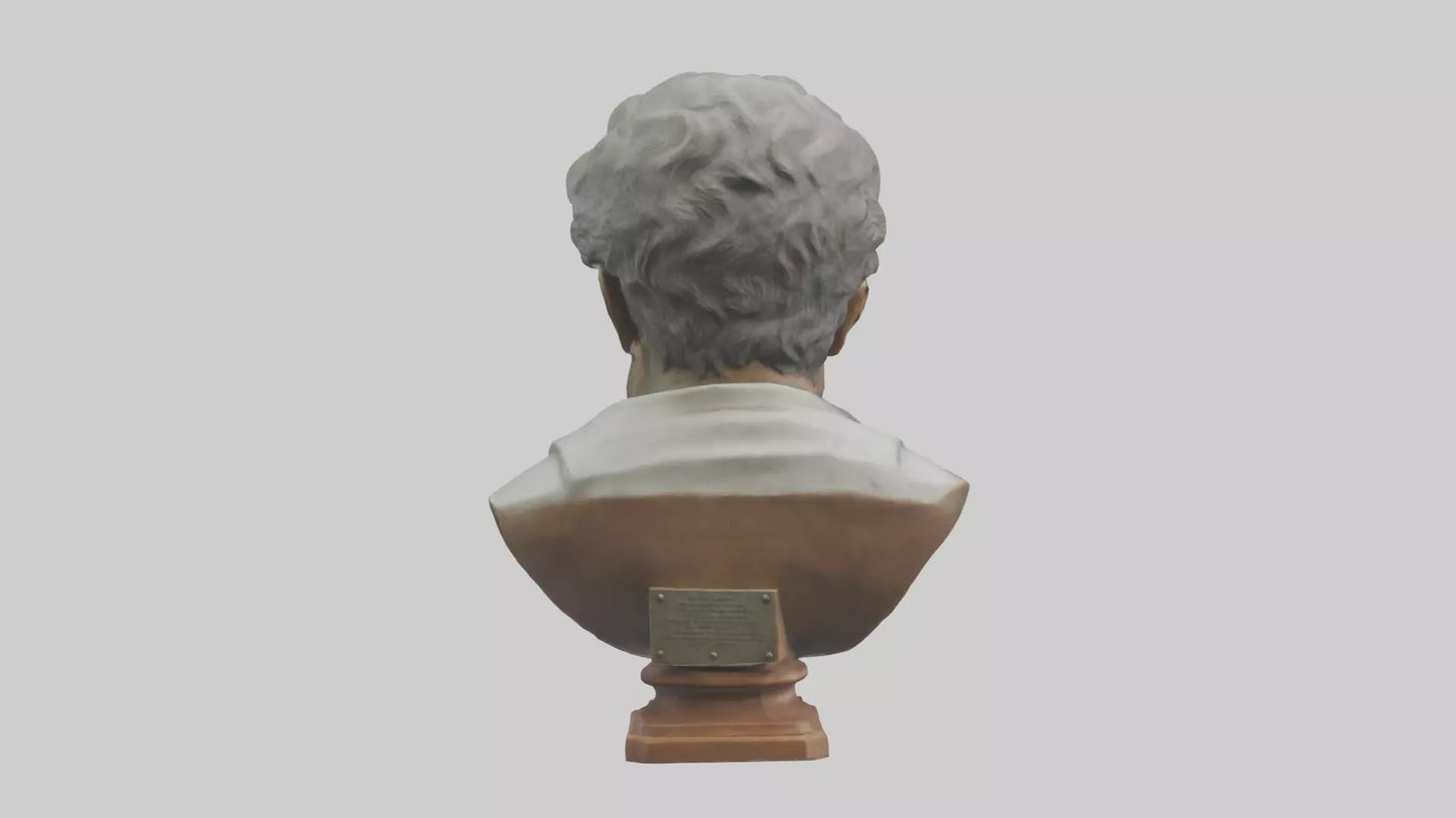 Famous Leader bust model 3D model