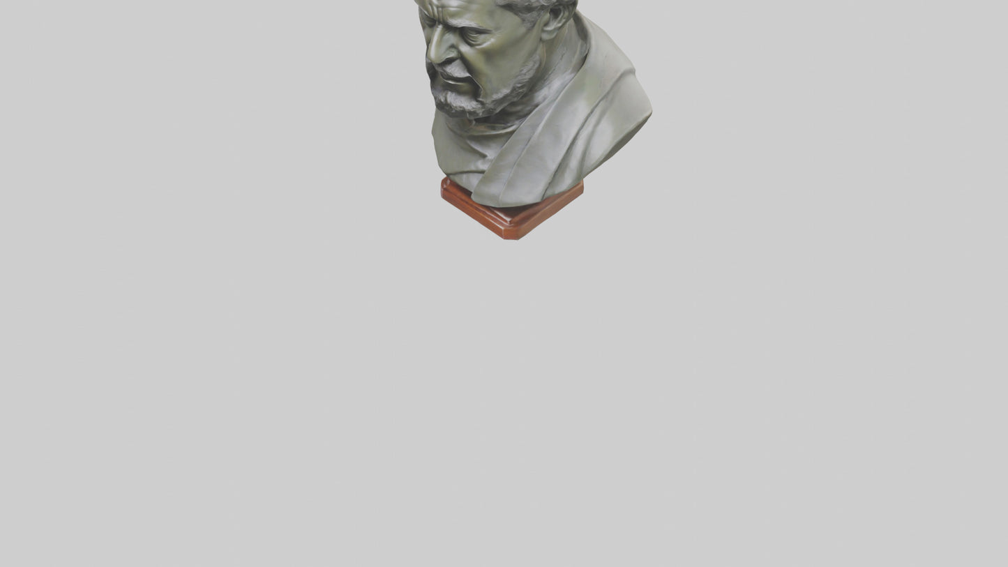 Famous Leader bust model 3D model