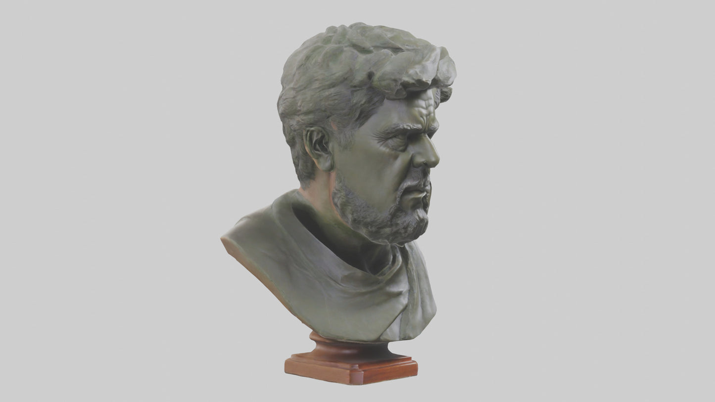 Famous Leader bust model 3D model