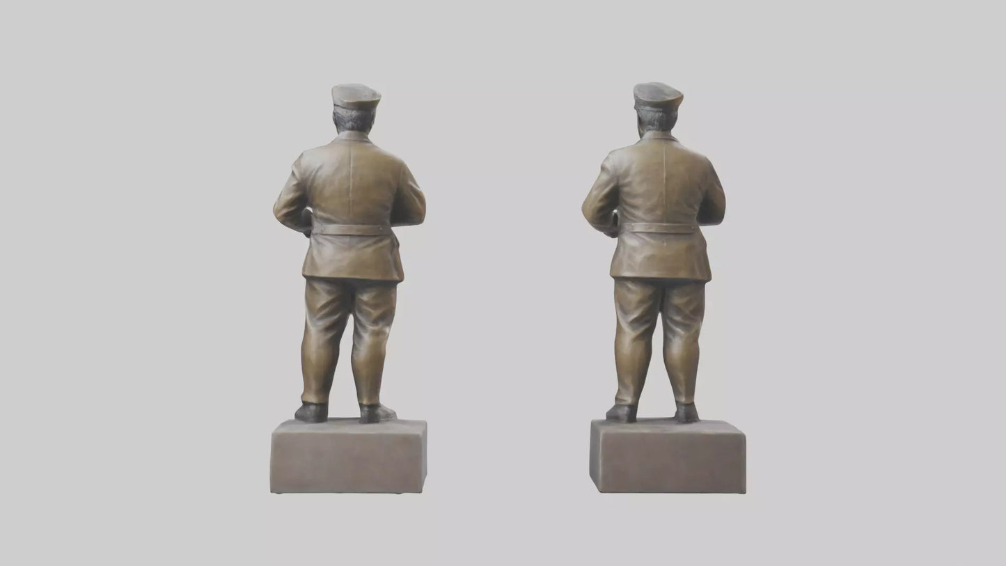 Famous Leader statue model 3D model