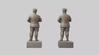Famous Leader statue model 3D model