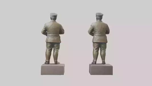 Famous Leader statue model 3D model