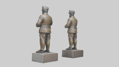 Famous Leader statue model 3D model