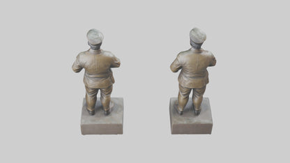 Famous Leader statue model 3D model