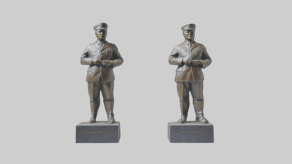 Famous Leader statue model 3D model