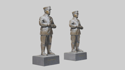 Famous Leader statue model 3D model