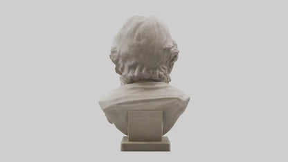 Famous Philosopher Bust model 3D model