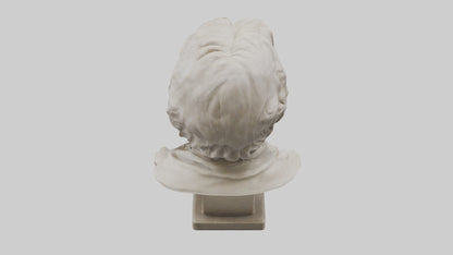 Famous Philosopher Bust model 3D model