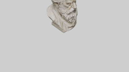 Famous Philosopher Bust model 3D model