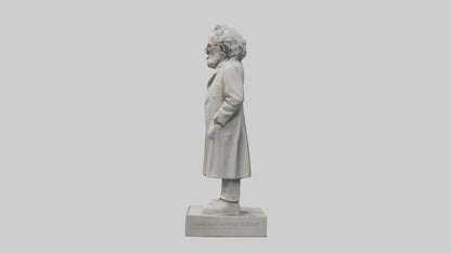 Famous Scientist statue model 3D model