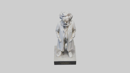 Famous Scientist statue model 3D model
