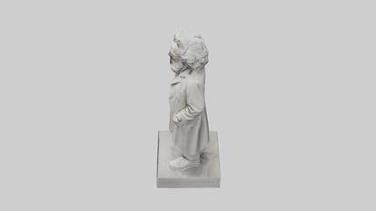 Famous Scientist statue model 3D model