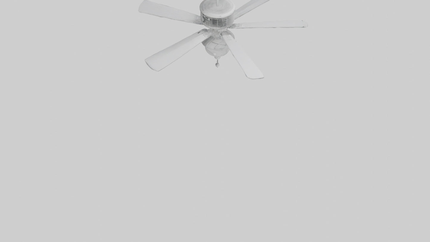 Fan model VR / AR / low-poly