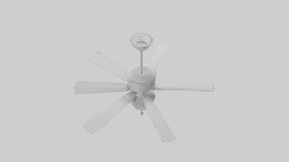 Fan model VR / AR / low-poly