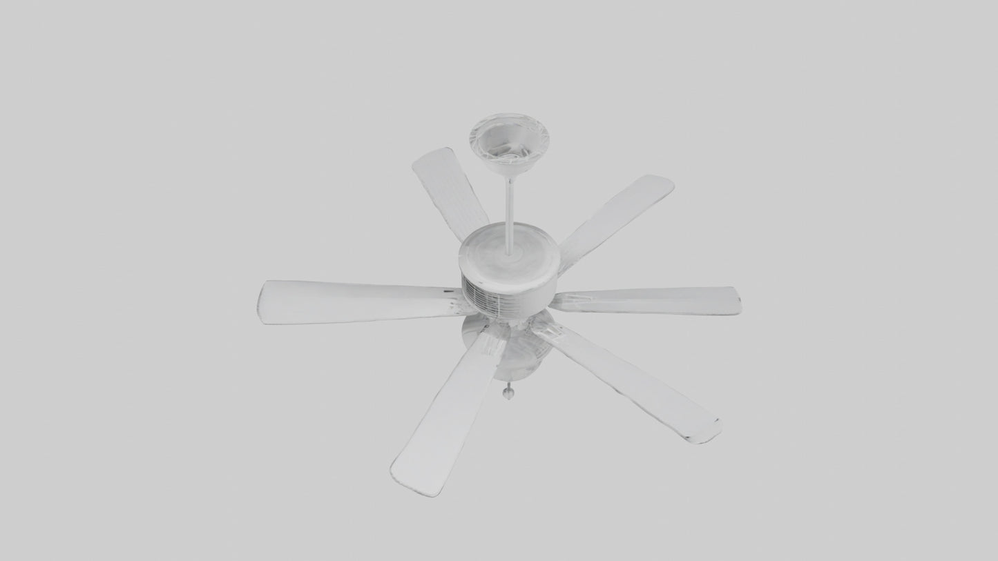 Fan model VR / AR / low-poly