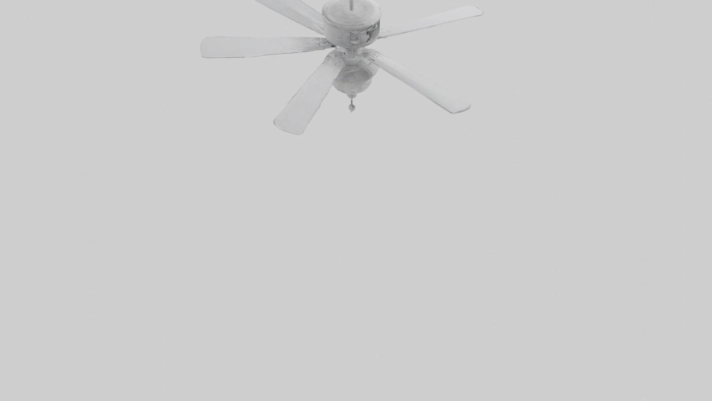 Fan model VR / AR / low-poly