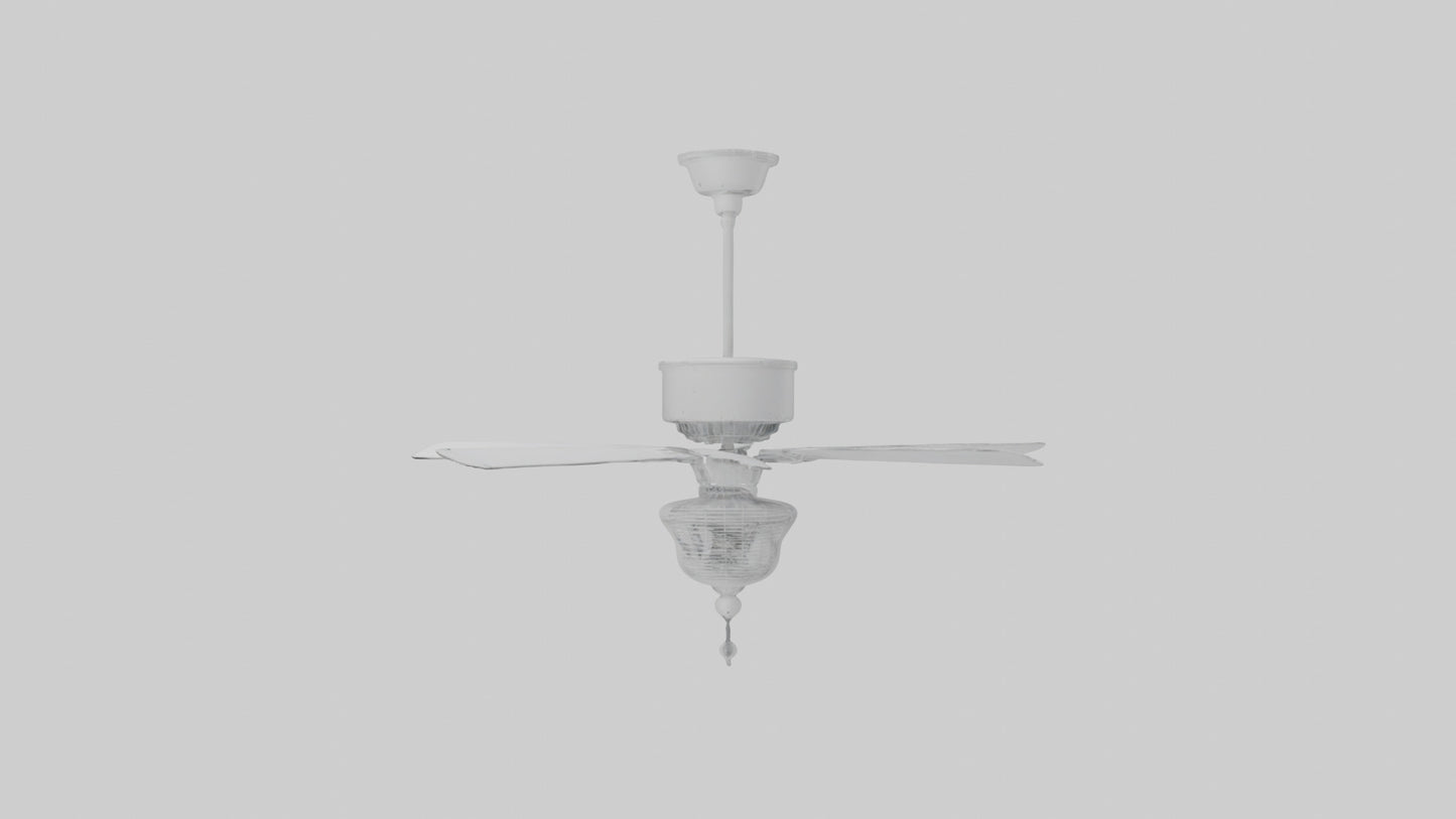 Fan model VR / AR / low-poly