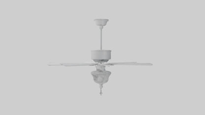 Fan model VR / AR / low-poly