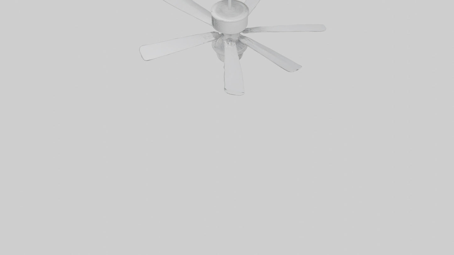 Fan model VR / AR / low-poly