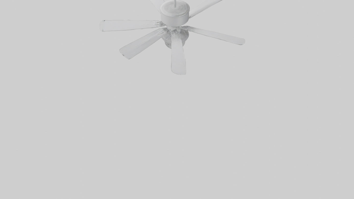 Fan model VR / AR / low-poly