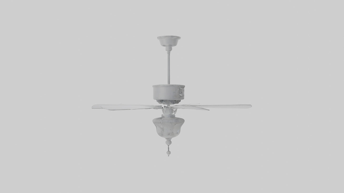 Fan model VR / AR / low-poly