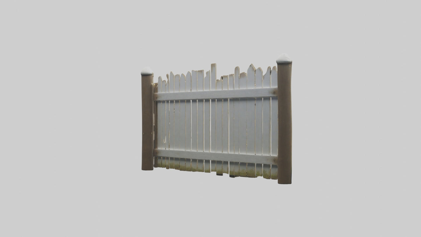 3D model Farmfence Model VR / AR / low-poly