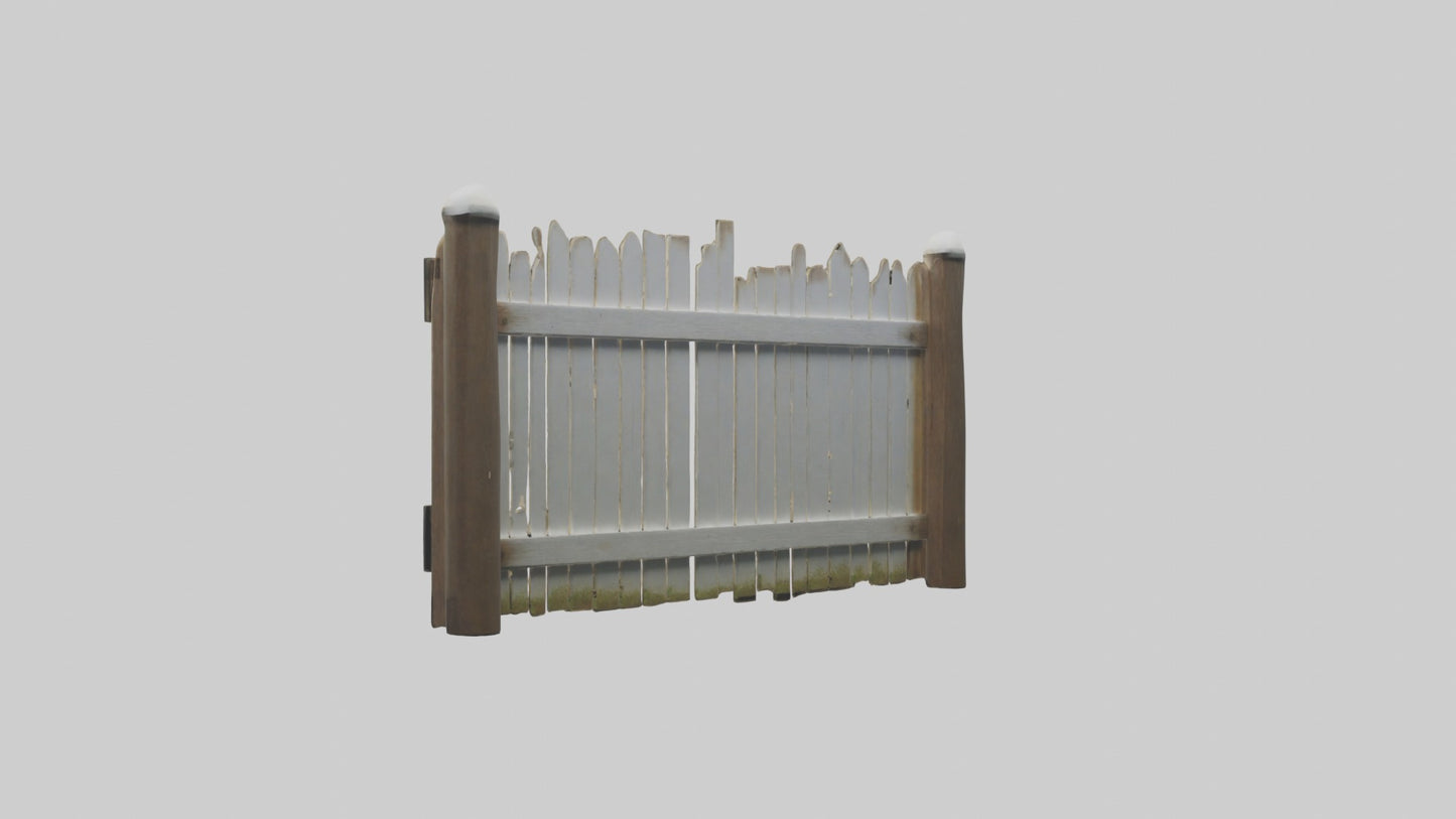 3D model Farmfence Model VR / AR / low-poly