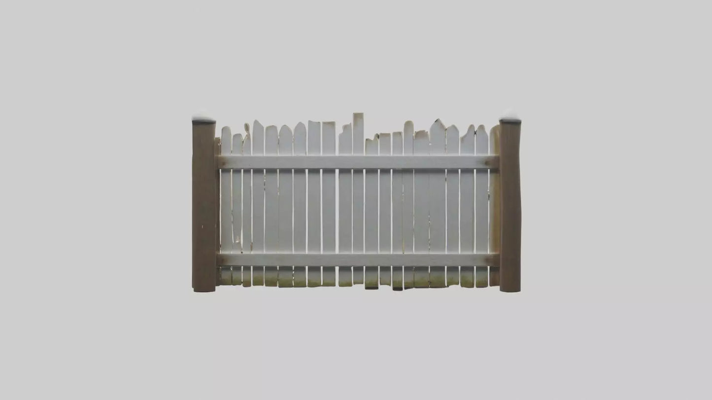 3D model Farmfence Model VR / AR / low-poly