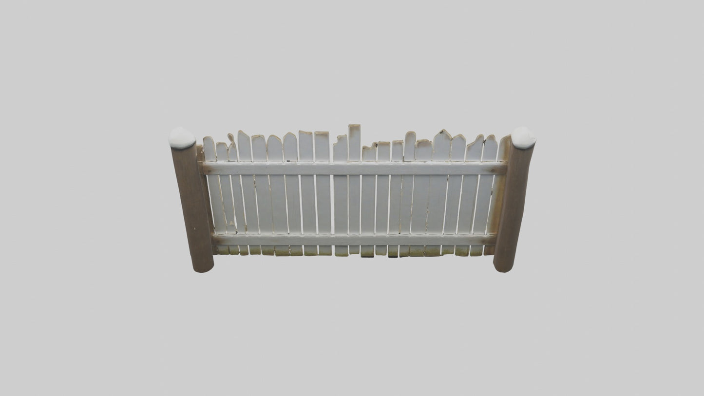 3D model Farmfence Model VR / AR / low-poly