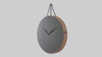 Farmhouse Minimalist Wall Clock model 3D model