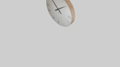 Farmhouse Minimalist Wall Clock model 3D model