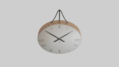 Farmhouse Minimalist Wall Clock model 3D model