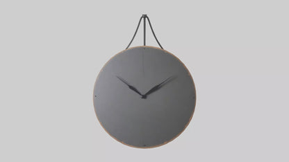 Farmhouse Minimalist Wall Clock model 3D model
