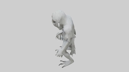 3D model Feral Ghost Model VR / AR / low-poly