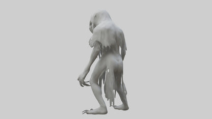 3D model Feral Ghost Model VR / AR / low-poly